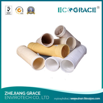 Coal-Fired Boilers Application Dust Extractor Fiberglass Filter Bag